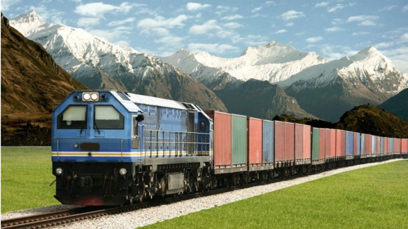 Контейнерный поезд