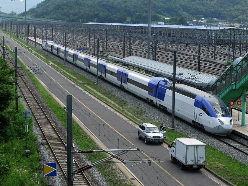 KTX Южная Корея
