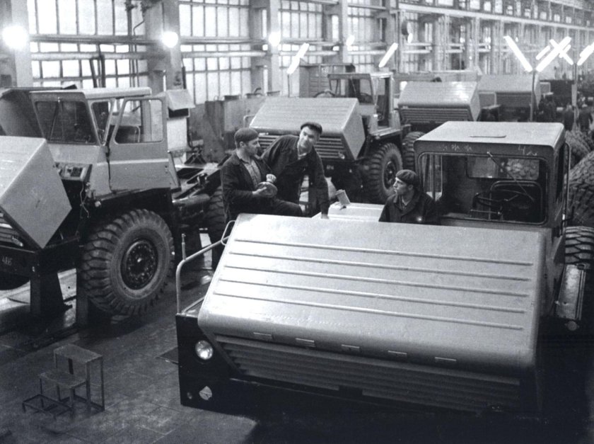 Карьерный самосвал БЕЛАЗ-540а