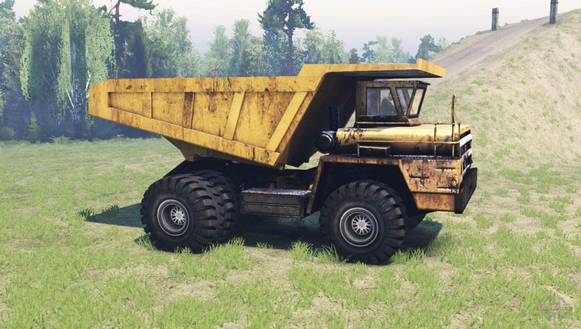 БЕЛАЗ 540 двигатель