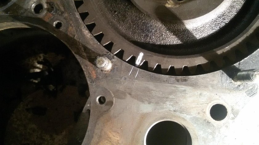 Метки двигателя WD 615