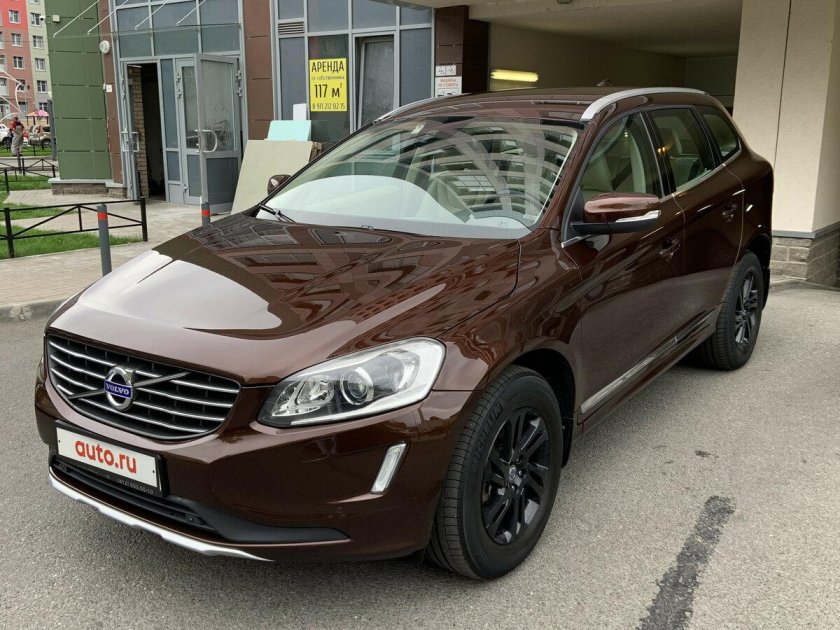 Вольво xc60 коричневая