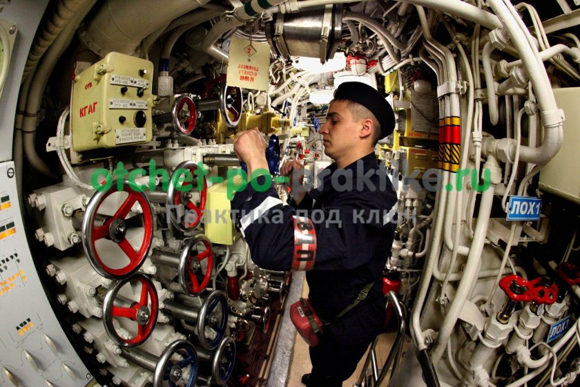 Машинист-Турбинист подводной лодки
