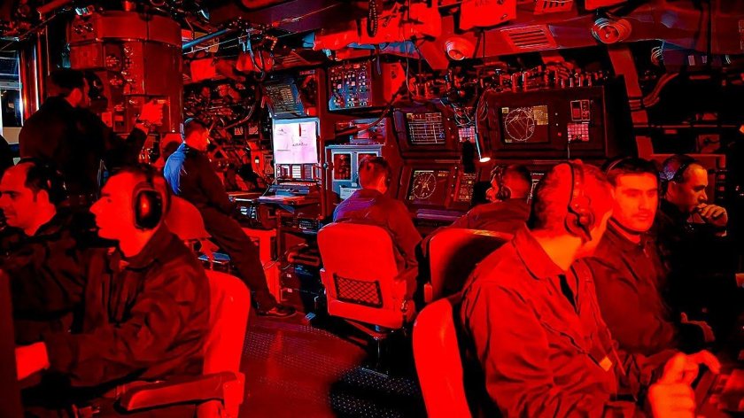 На подводной лодке