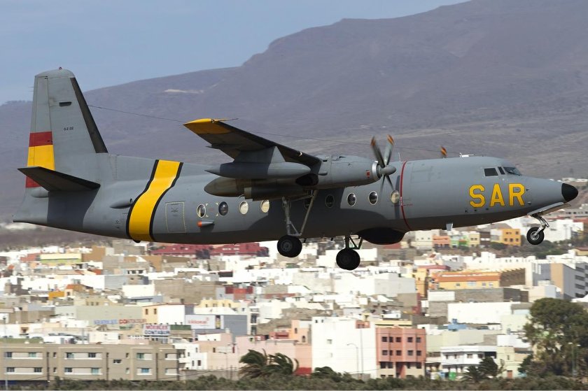 Spanish Air Force Fokker f-27-200mar Maritime