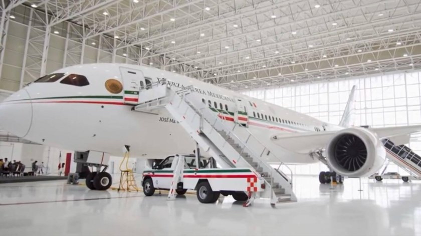 Самолет президента Мексики