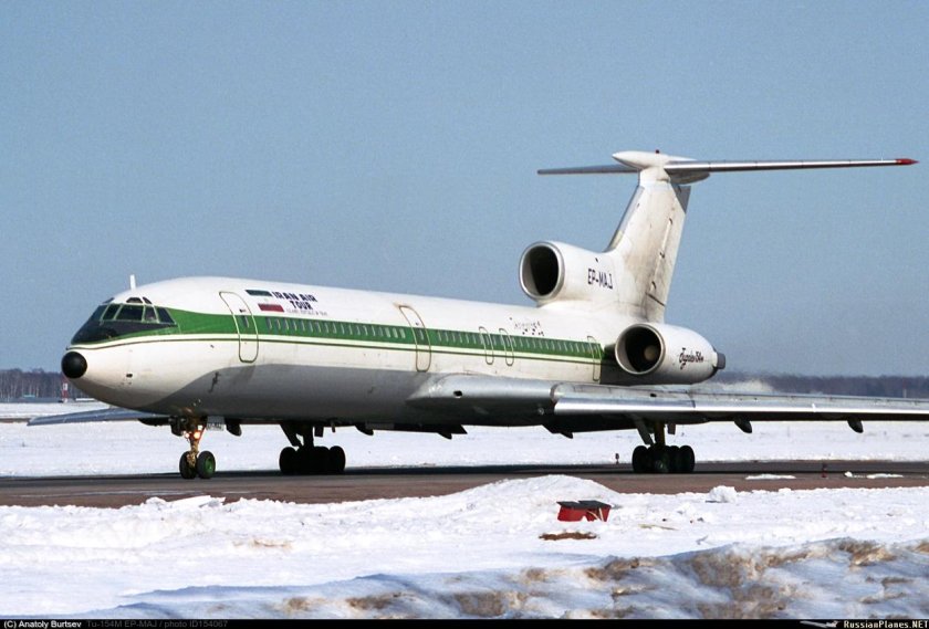 Ту-154м Иран