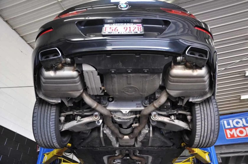 Днище БМВ ф10