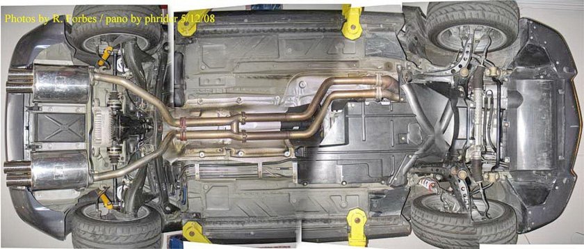 БМВ е46 вид снизу