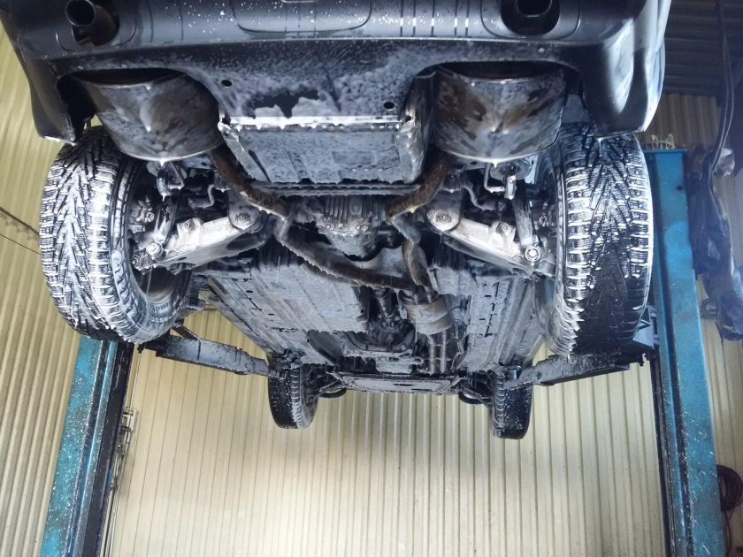 BMW x5 e53 днище