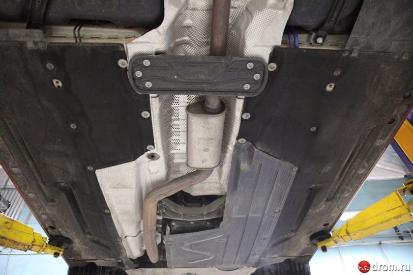 BMW 5 f10 защита днища крепеж
