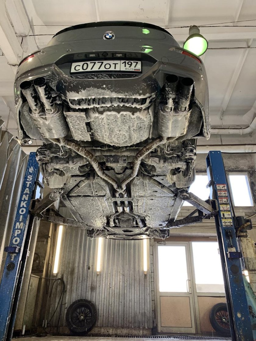 Днище БМВ g30