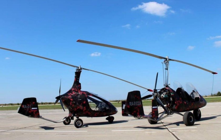 Легкий многоцелевой автожир а-002.