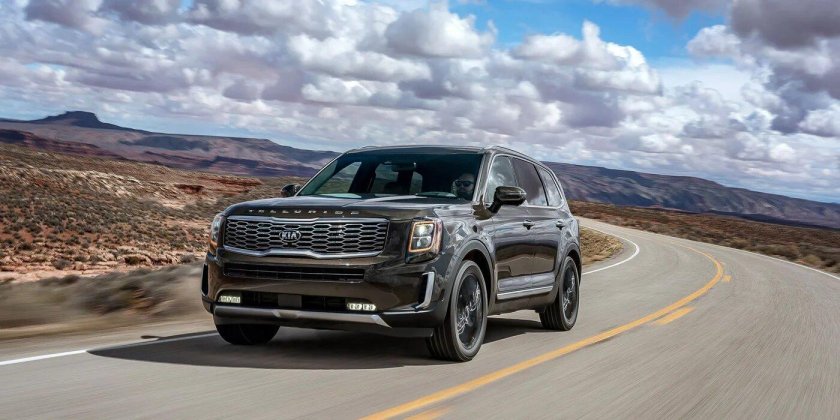 Kia новый джип 2019 Telluride