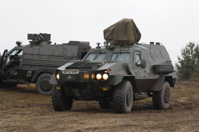 Украинские бронемашины
