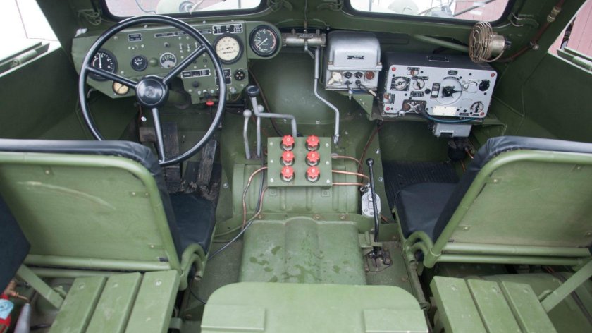 Кабина БТР 80