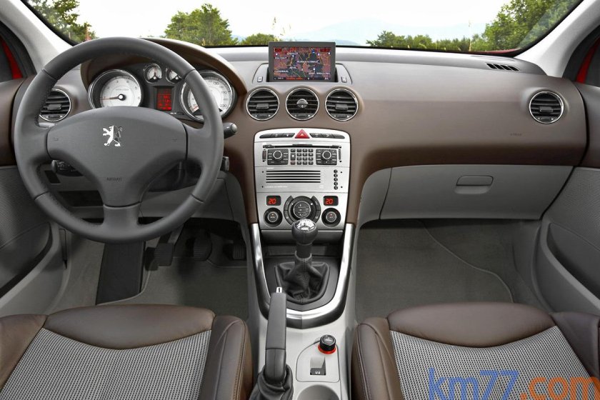 Пежо 308 хэтчбек салон