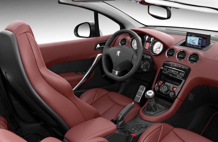 Пежо 308 хэтчбек салон