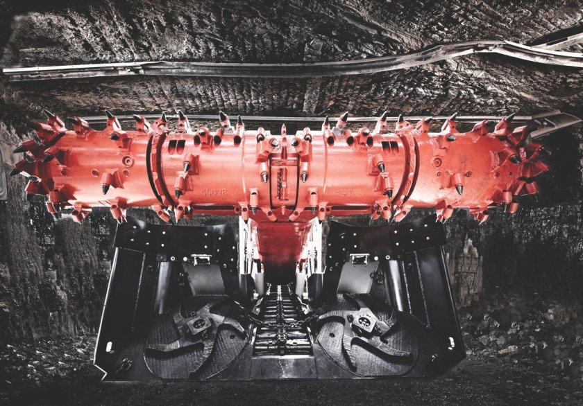 Проходческий комбайн Сандвик