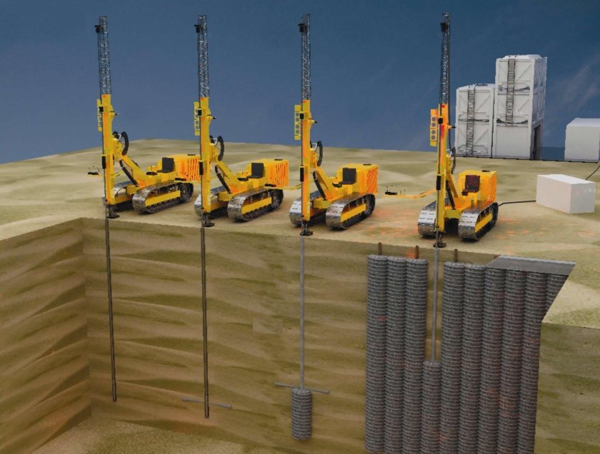 Струйная цементация грунтов Jet grouting