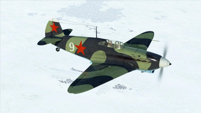 Як-1 истребитель