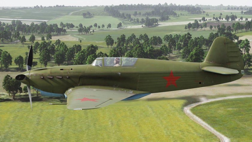 Як-1 истребитель