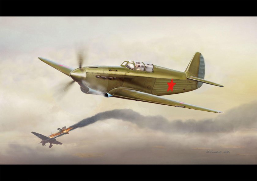 Самолёты СССР второй мировой войны як - 1