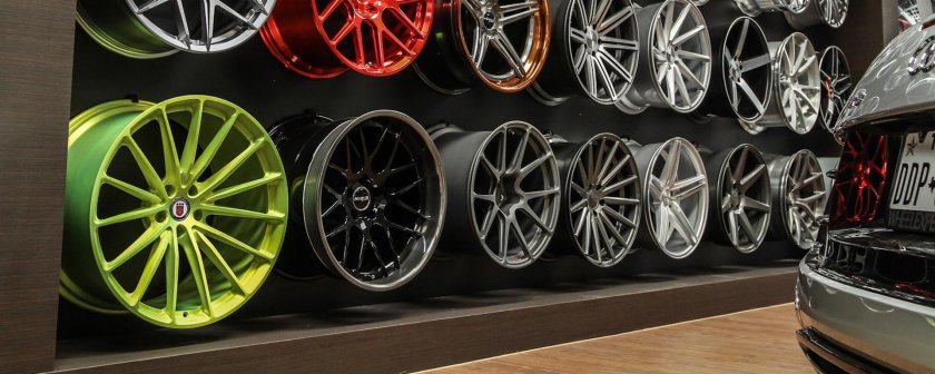 Диски на машине