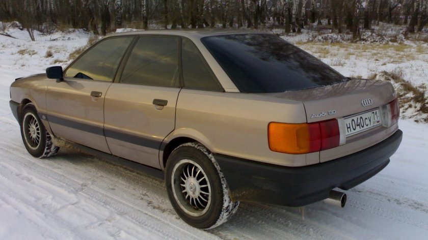 Audi 80 бочка