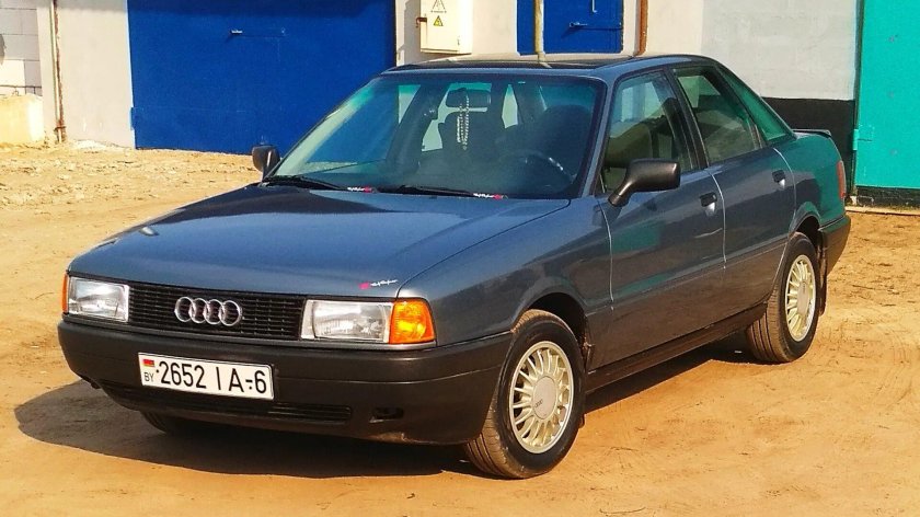 Audi 80 бочка