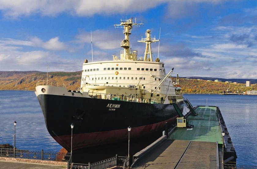 Ледокол Ленин Мурманск