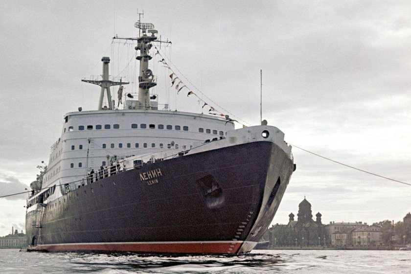 Атомоход-ледокол «Ленин» 1959