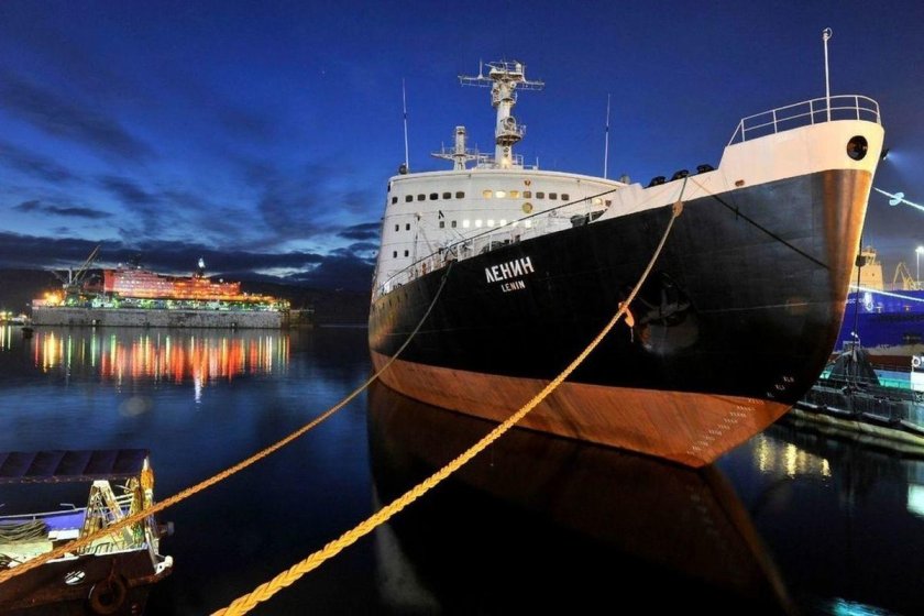 Атомный ледокол Ленин Мурманск
