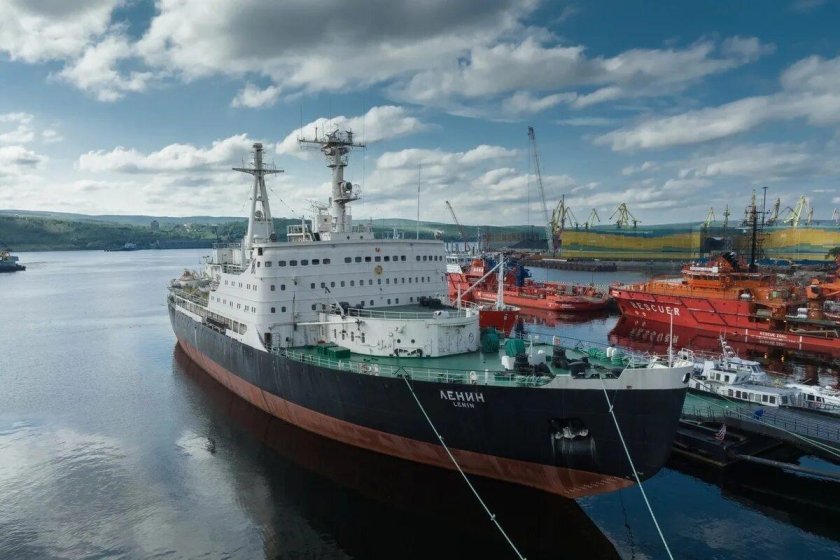 Ледокол Ленин Мурманск