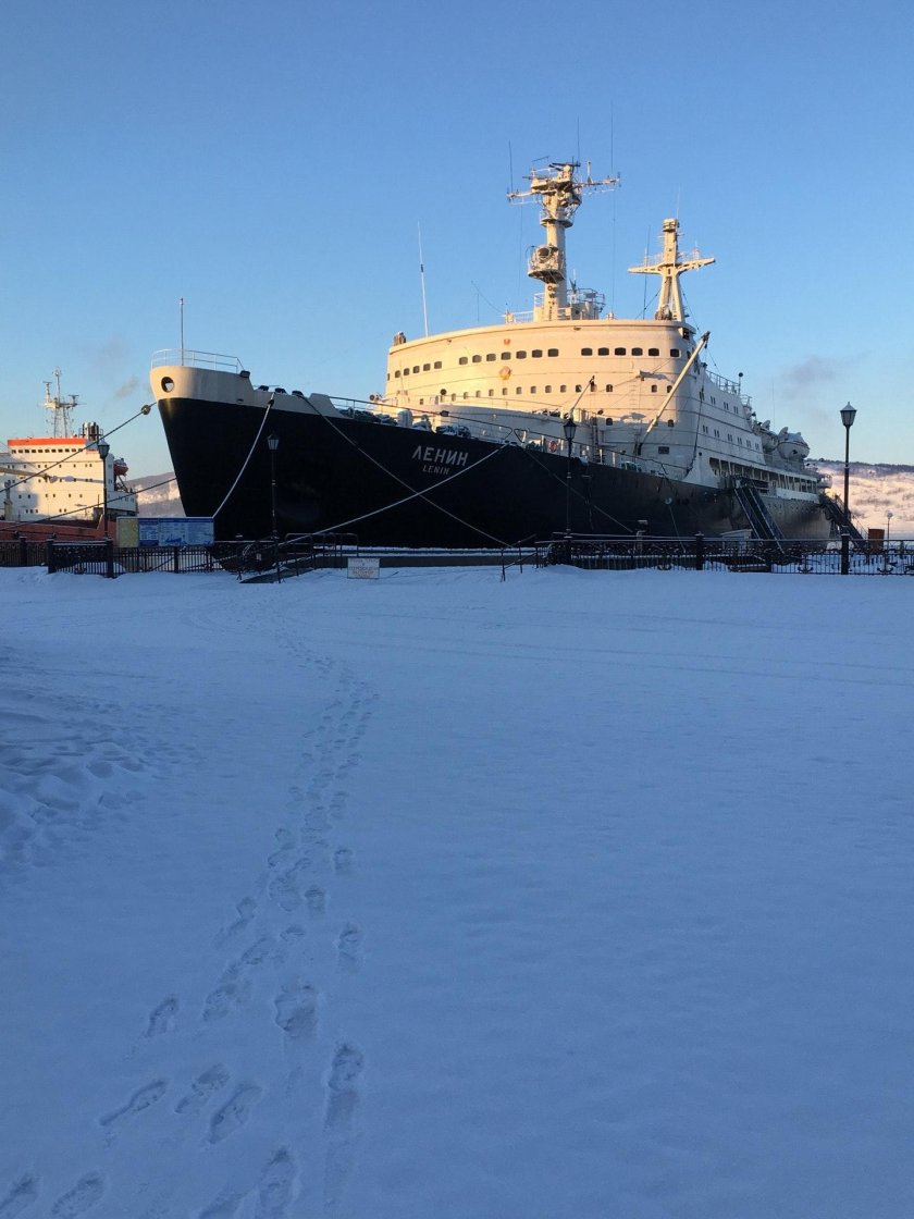 Ледокол Ленин Мурманск