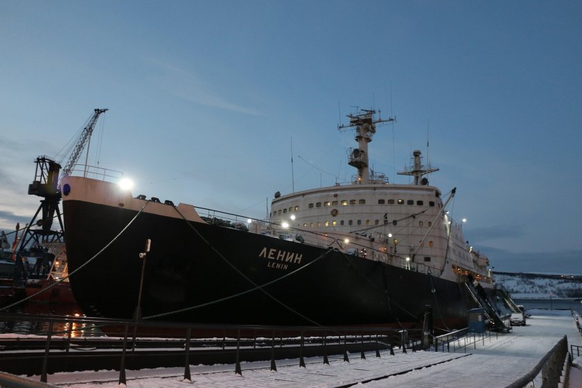 Приморск ледокол Ленин
