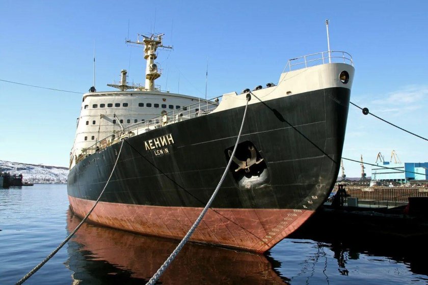 Ледокол Ленин Мурманск