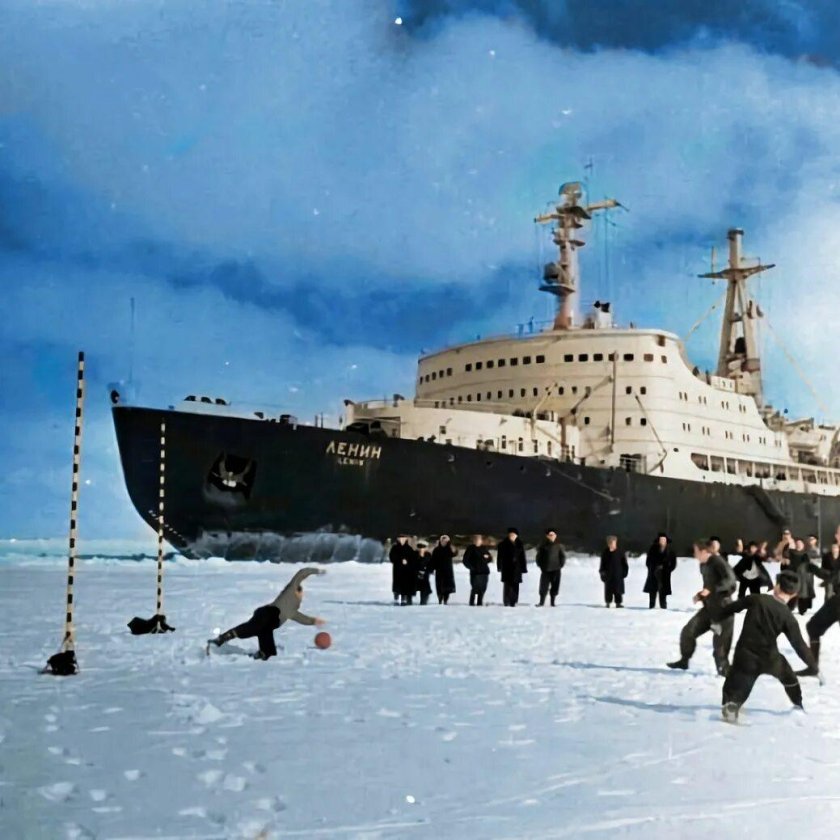 Атомоход-ледокол «Ленин» 1959