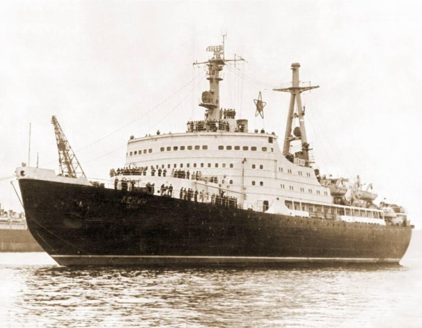 Атомный ледокол Ленин 1959
