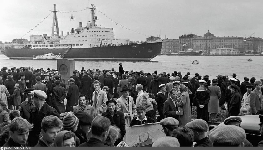 Атомный ледокол Ленин 1959