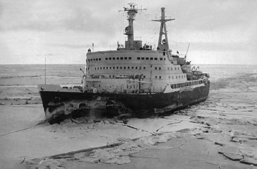 Атомоход-ледокол «Ленин» 1959