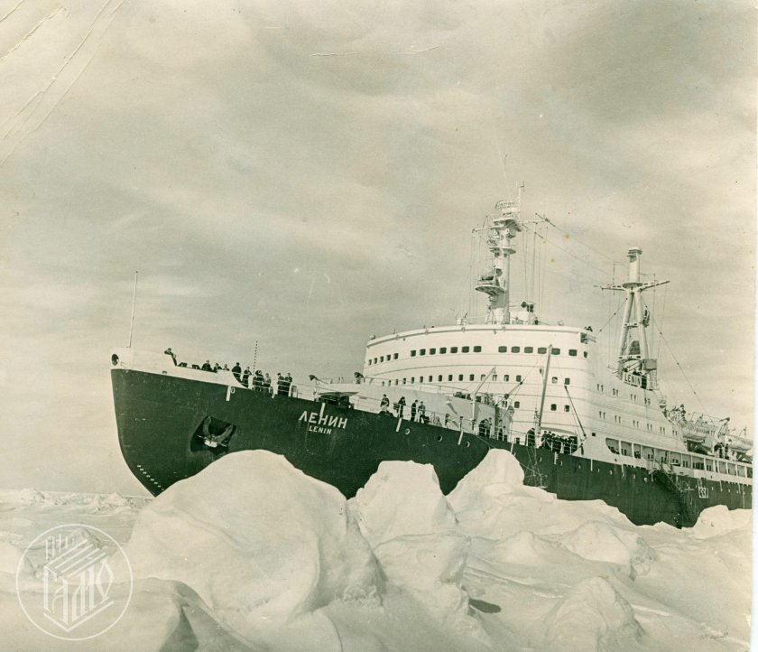 Атомный ледокол Ленин 1959