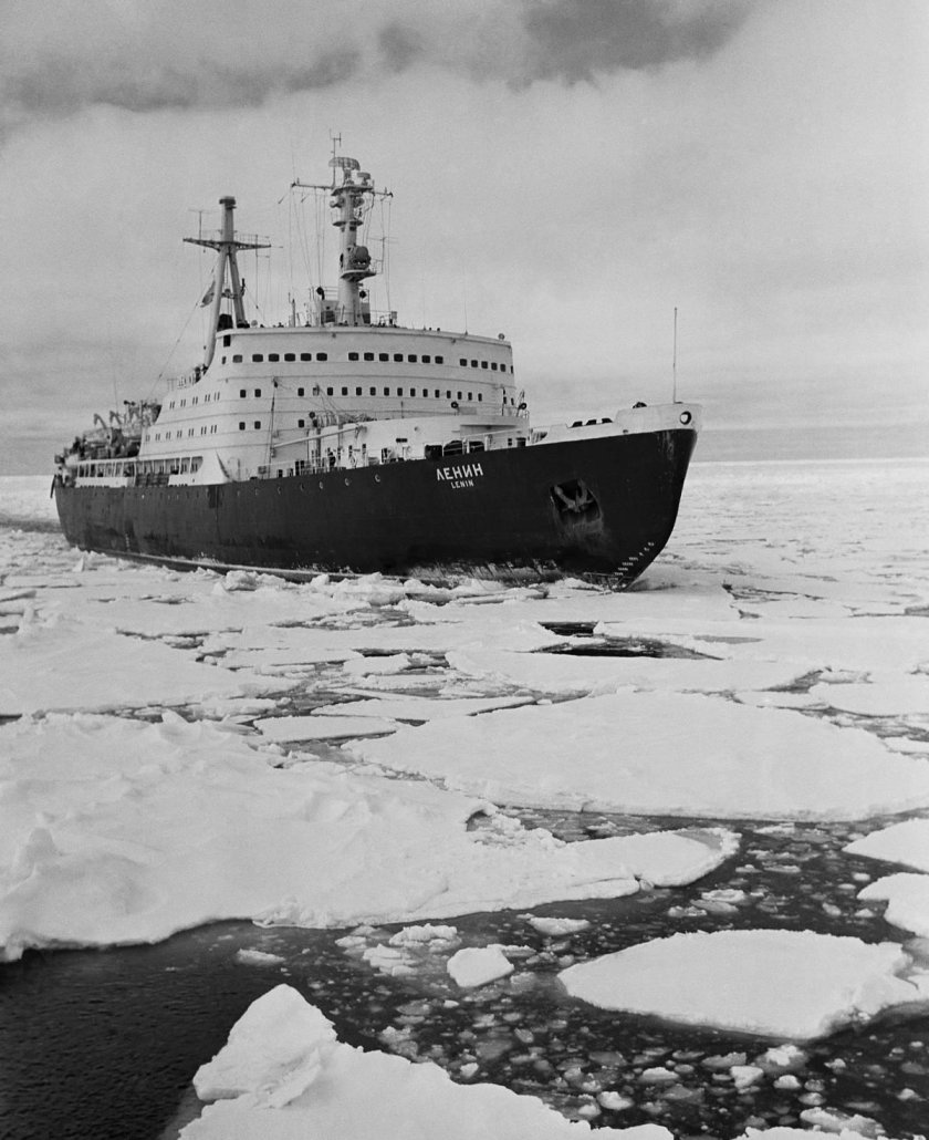 Атомоход ледокол Ленин