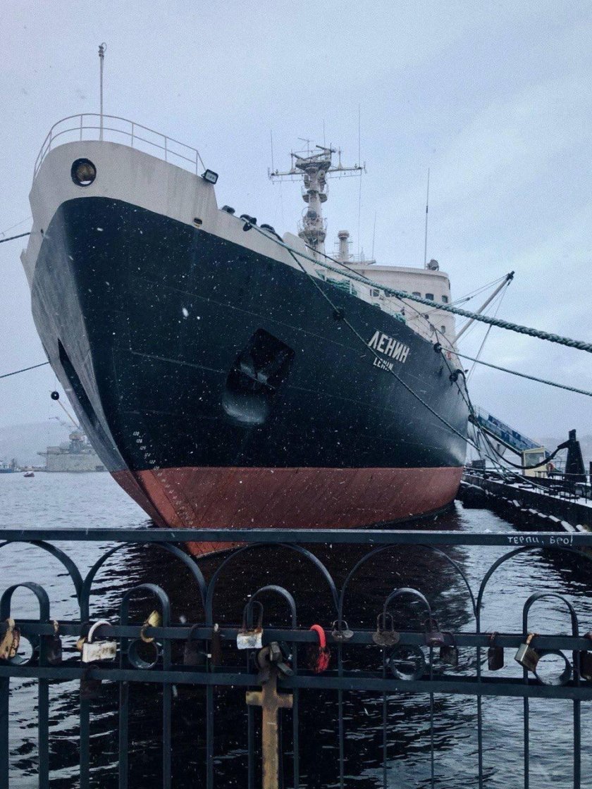 Ледокол Ленин Мурманск