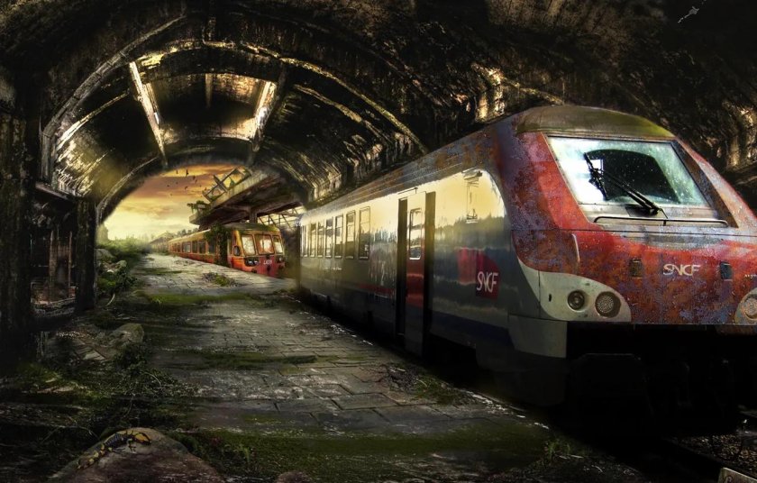 Metro 2033 заброшенные туннели