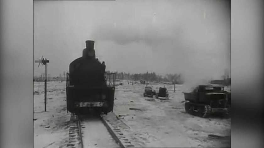 Железная дорога Шлиссельбург-Поляна 1943