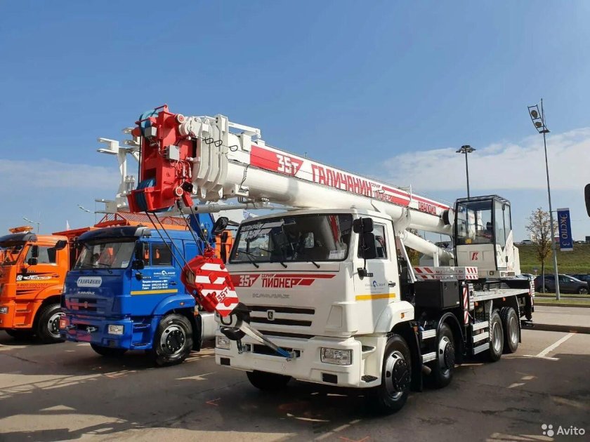 Автокран Галичанин КС-55721-1в 35т Пионер