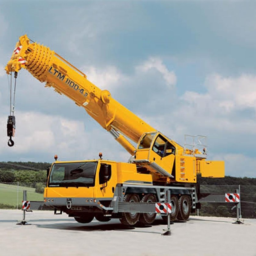 Автокран Либхер 100