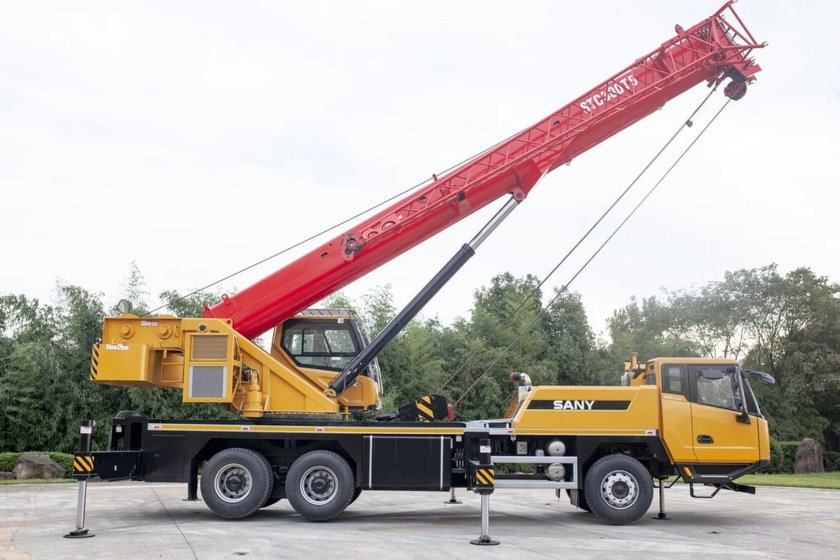 Sany stc550t5 автокран