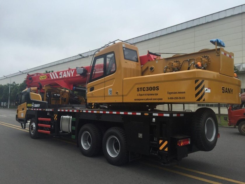 Sany автокран stc300s